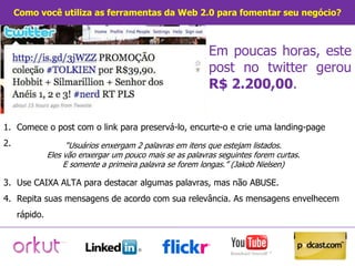 Se você não divulgar sua loja física ainda pode ter clientes atraídos ao passar pela sua vitrine.Na loja virtual isso não acontece.Qual sua estratégia de divulgação da sua loja virtual?
