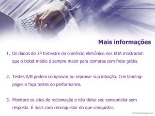 47% dos consumidores podem DESISTIR do seu site se uma página DEMORAR mais do que 2 segundos para carregar.Performance lenta causa insatisfação e abandono do site pelos internautas.