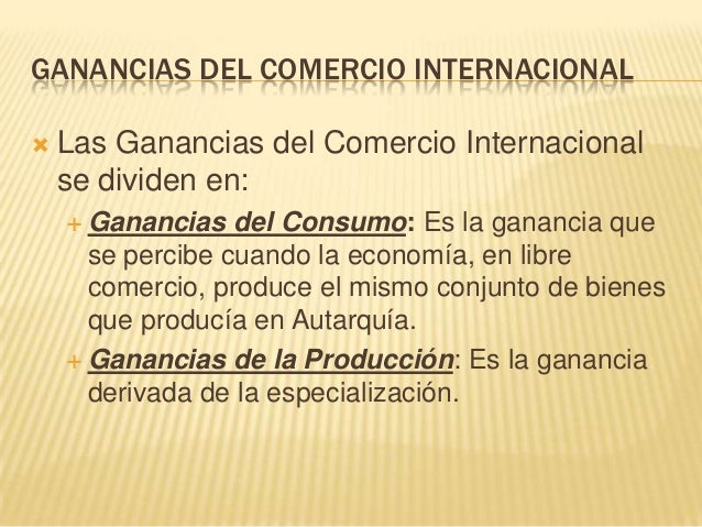 Comercio Internacional por el Eco. Luis Zeballos