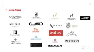 46
Sector Industria de la Vestimenta
• Línea Alpaca
 