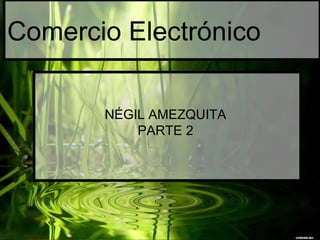 Comercio Electrónico NÉGIL AMEZQUITA  PARTE 2  