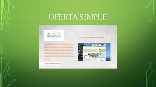 OFERTA SIMPLE
 