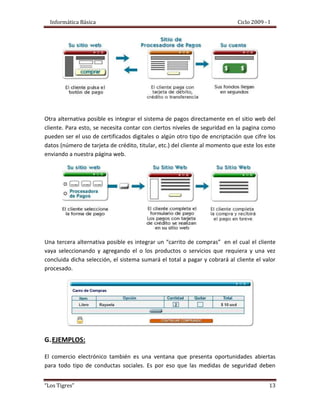 Comercios Y Negocios Electronicos - Informatica Basica