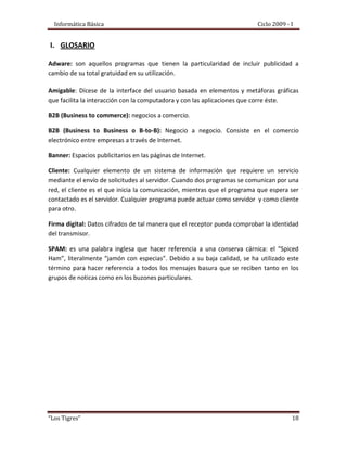 Comercios Y Negocios Electronicos - Informatica Basica