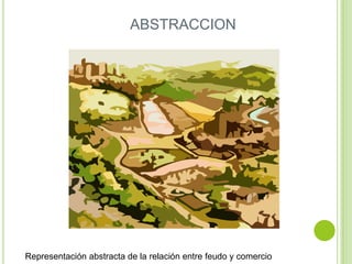 ABSTRACCION

Representación abstracta de la relación entre feudo y comercio

 