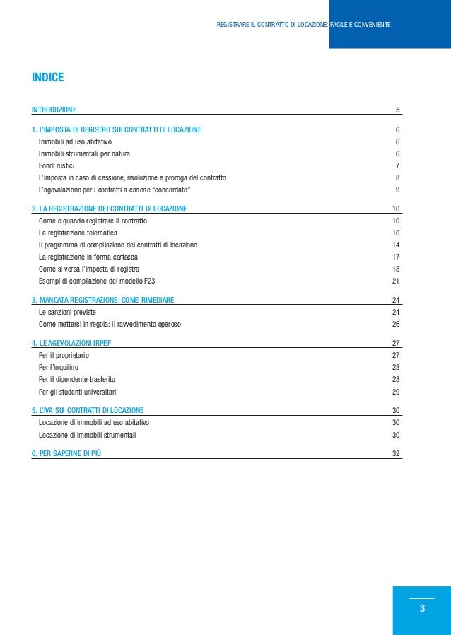 Come Registrare Il Contratto Di Locazione