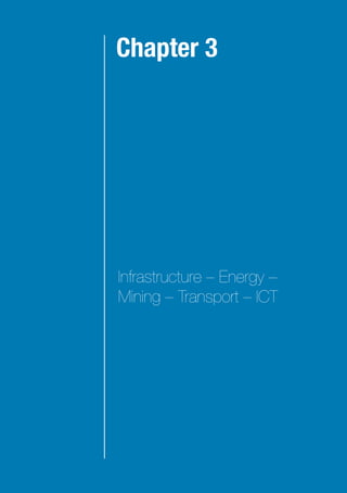 COMESAINVESTMENTTEASER2011
115
Infrastructure – Energy –
Mining – Transport – ICT
Chapter 3
 