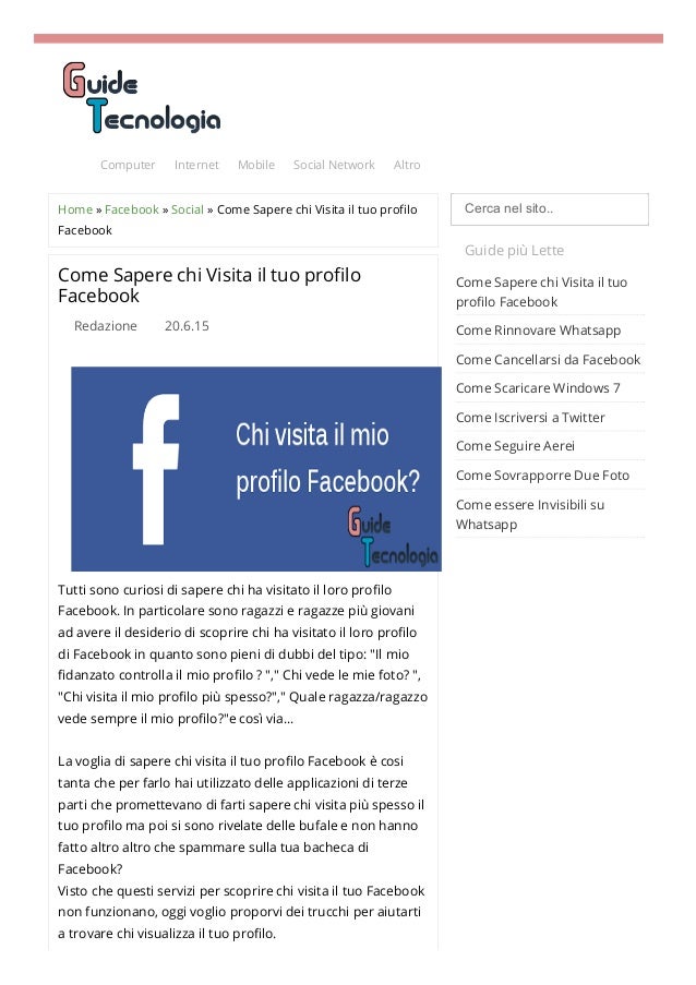 come scaricare una foto da facebook
