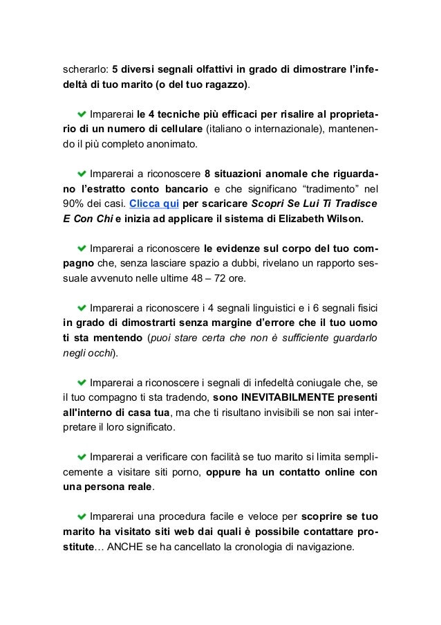 Come Scoprire Un Tradimento Maschile