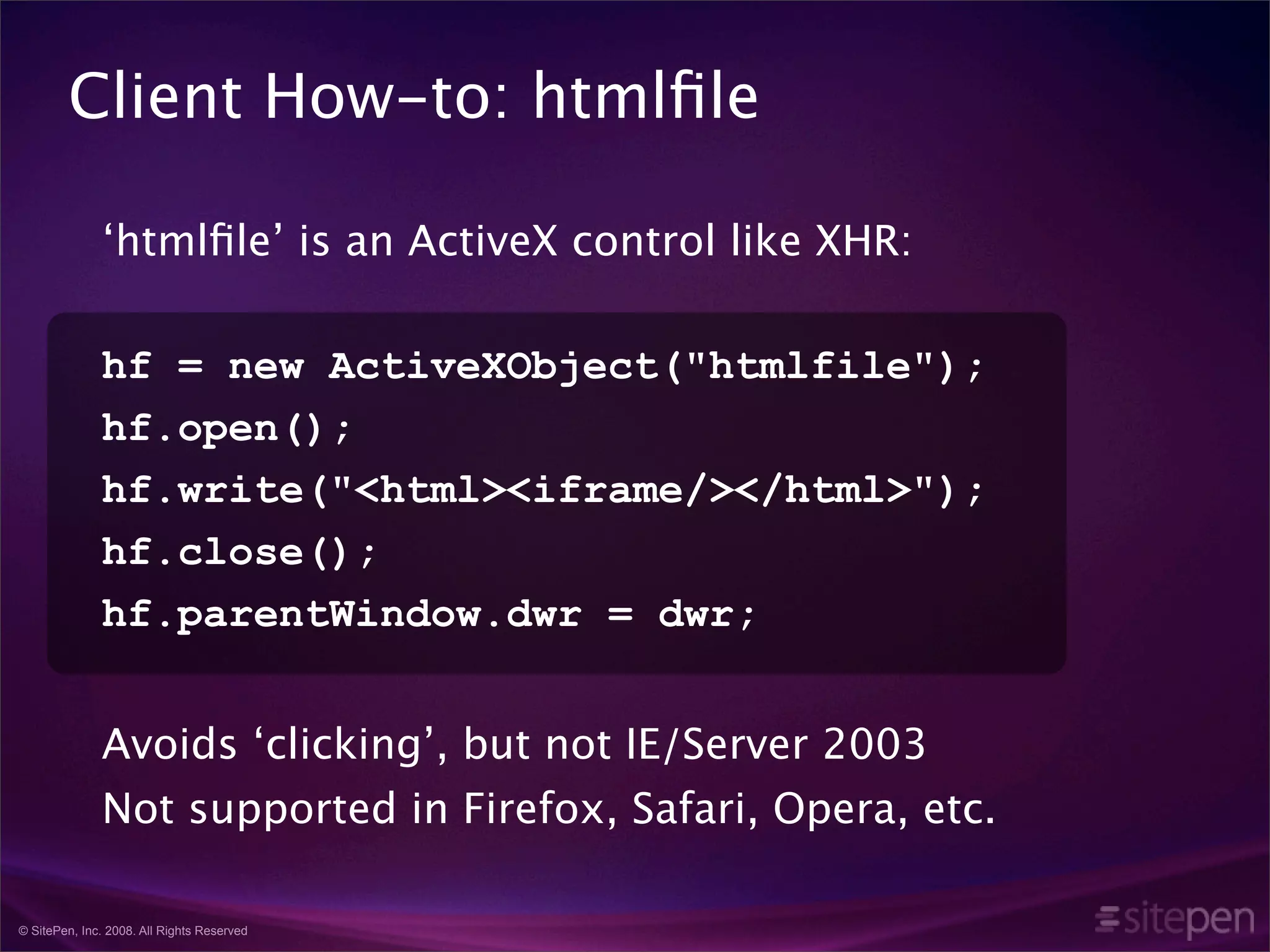 Comet and the Rise of Highly Interactive Websites
