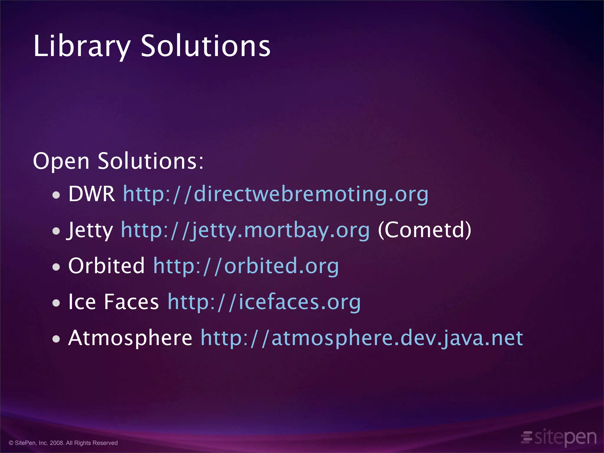 Comet and the Rise of Highly Interactive Websites