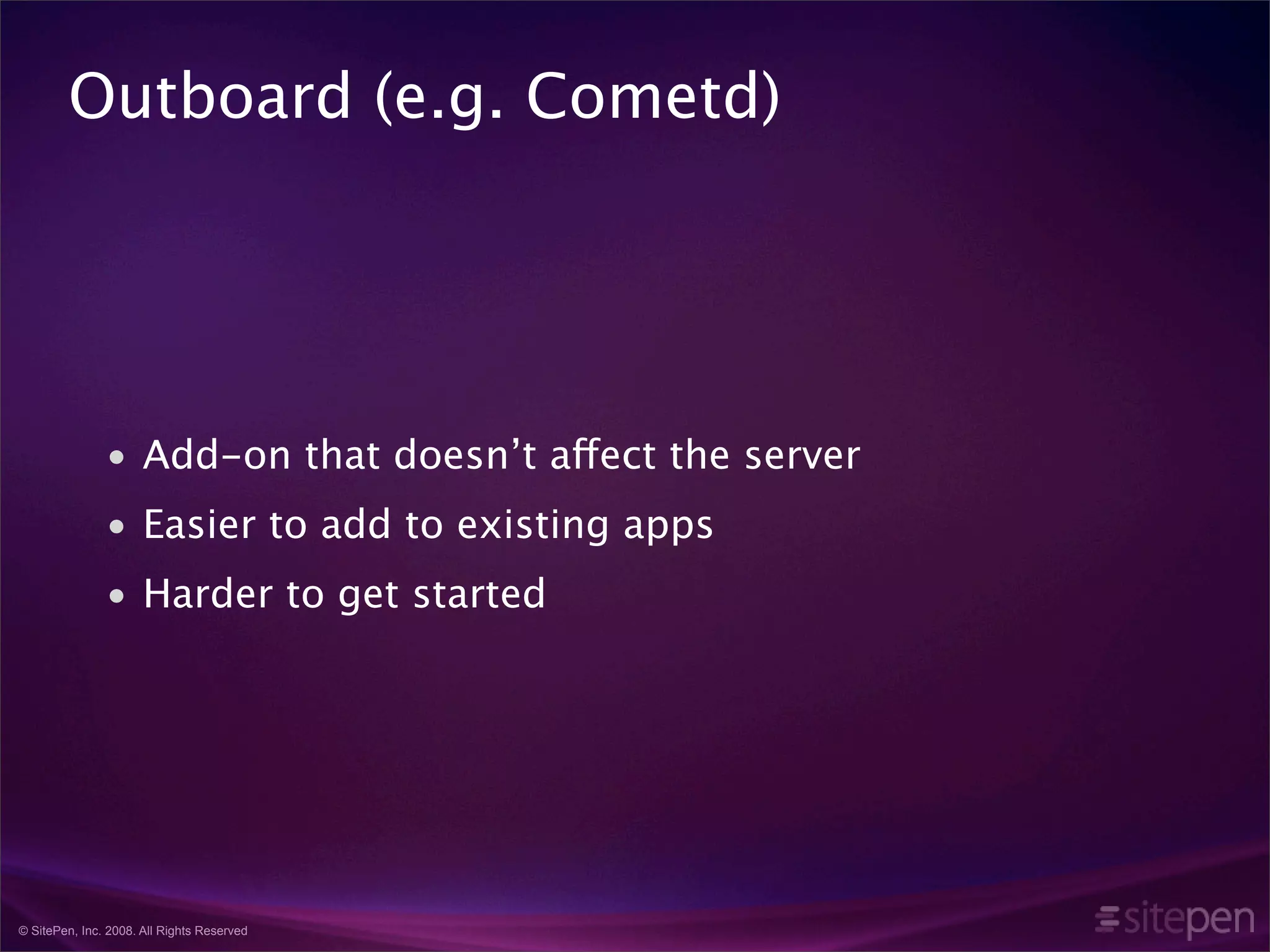Comet and the Rise of Highly Interactive Websites