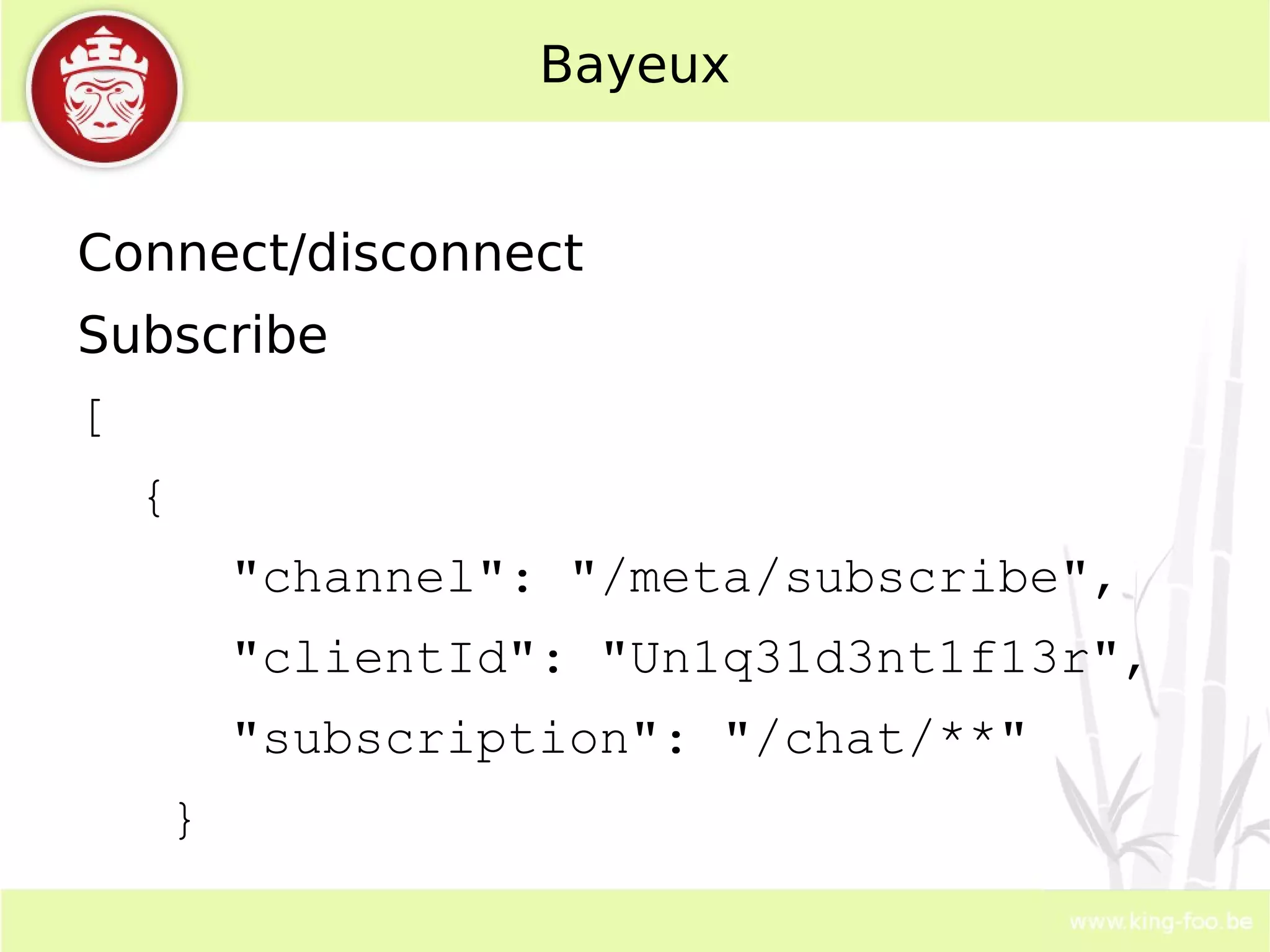 The forever frame In the page: <script type=&quot;text/javascript&quot;>function updateResult(/** do something **/)</script>) <iframe style='width: 0px; height: 0px' src='./serverside.php'></iframe> On the server: <?php set_time_limit(0); header(&quot;Cache-Control: no-cache, must-revalidate&quot;); header(&quot;Expires: Mon, 24 Jul 1974 05:00:00 GMT&quot;); flush(); ob_flush();//if ob_start (implicitly) called before while(true) { $result = date('Y-m-d H:i:s'); echo '<script type=&quot;text/javascript&quot;>parent.updateResult(\''.$result.'\');</script>'; flush(); ob_flush(); $sleeptimer = rand(1, 15); sleep($sleeptimer); } 