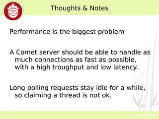 Short polling function  getUpdate()  { $.ajax({ type: &quot;POST&quot;, url: &quot;server.php&quot;, data: &quot;type=news&category=PHP&quot;, success : function(msg){ $('#feed').append(msg);/** we do something **/ setTimeout(&quot;getUpdate()&quot;, 2000); } }); } $(document).ready(function() { getUpdate(); } 