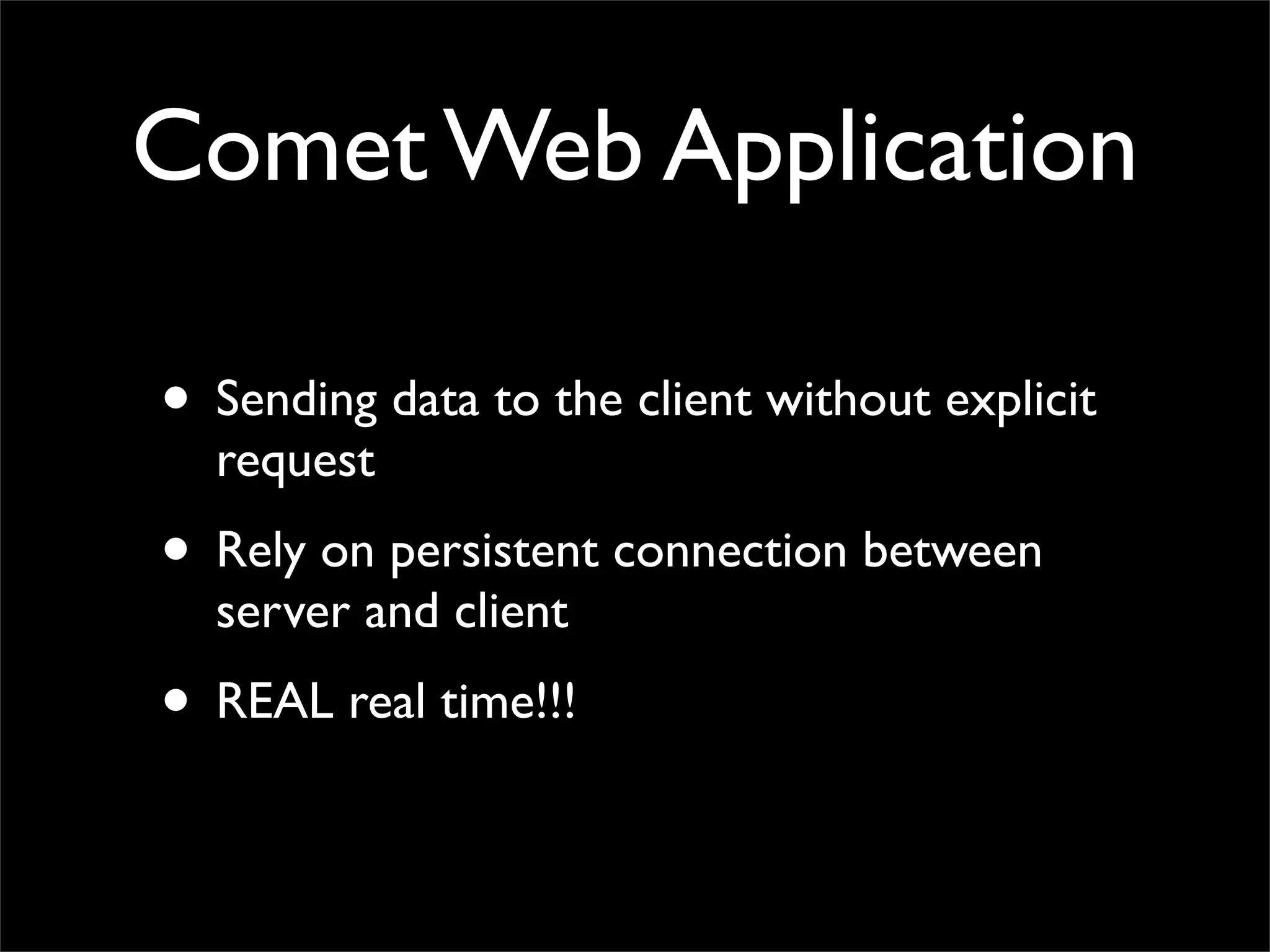 COMET in Plone