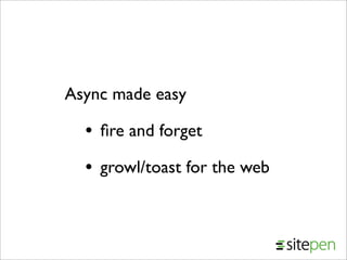 Comet from JavaOne 2008