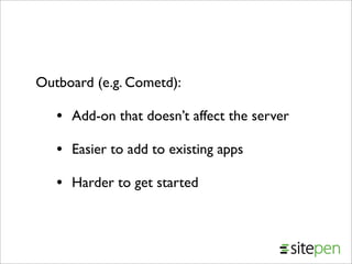 Comet from JavaOne 2008