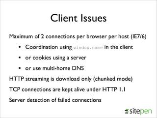 Comet from JavaOne 2008