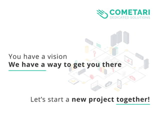 You have a vision
We have a way to get you there
Let’s start a new project together!
 