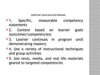 powerpoint presentation on competency based education .pptx