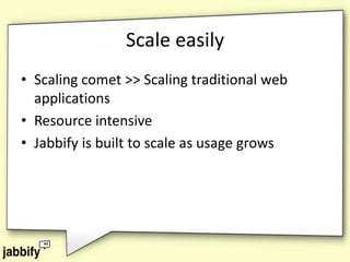 Comet: an Overview and a New Solution Called Jabbify