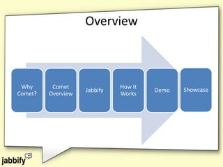 Comet: an Overview and a New Solution Called Jabbify