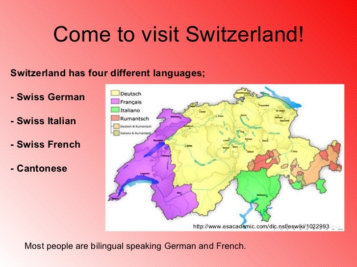 Come to visit switzerland
