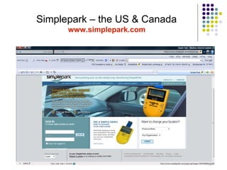 Simplepark – the US & Canada www.simplepark.com  