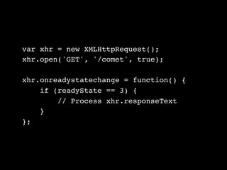 Comet at the Highland Fling