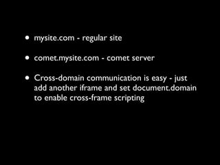 Comet at the Highland Fling