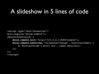 Comet at the Highland Fling