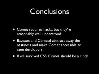 Comet at the Highland Fling