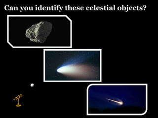 Comets, asteroids & meteors | PPTX