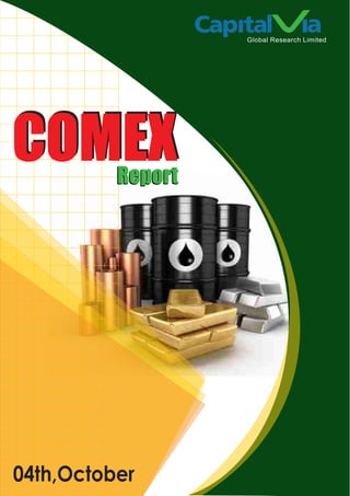 Global Research Limited
04th,October
ReportReport
COMEXCOMEX
 