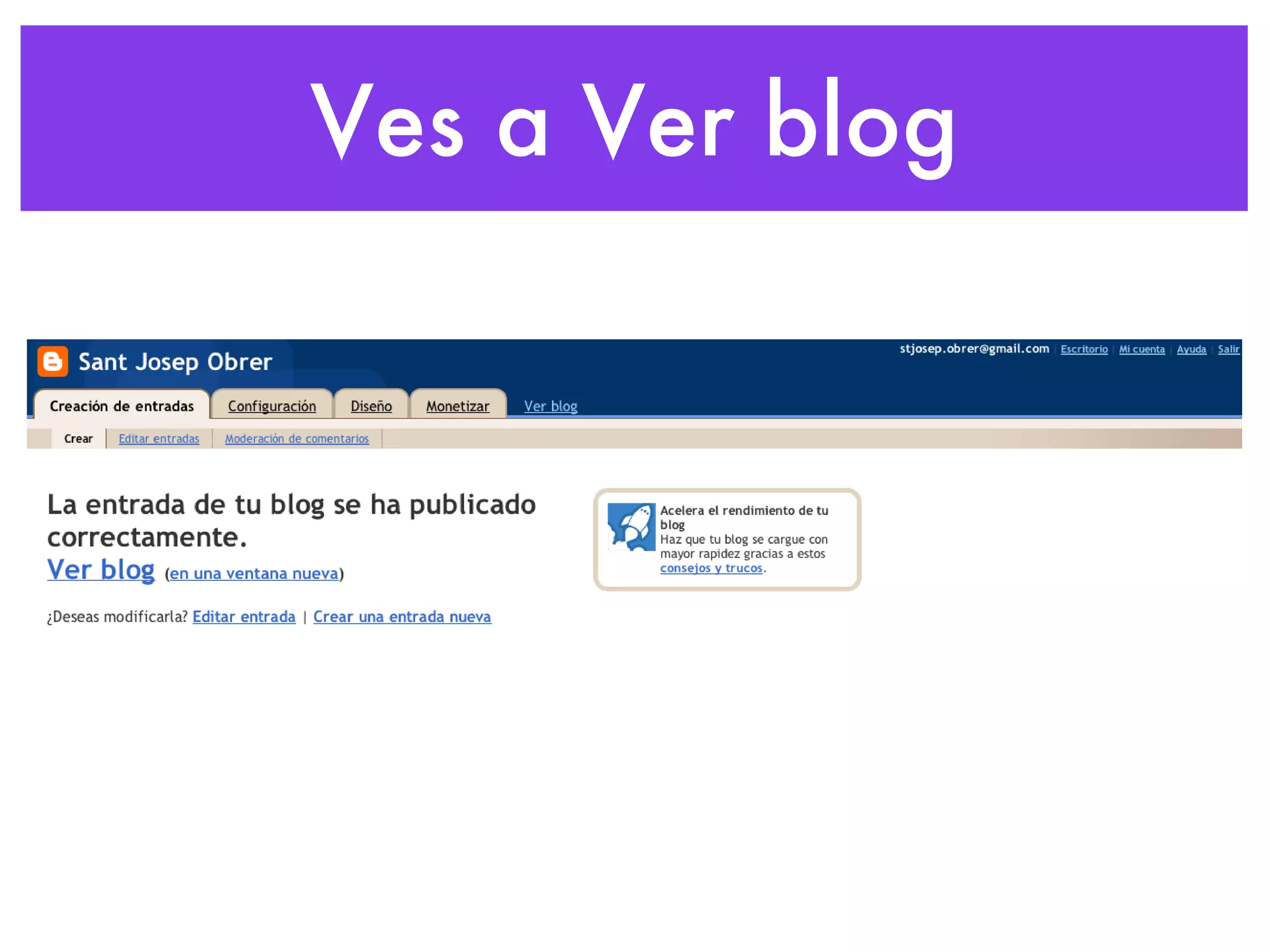 Ves a Ver blog 