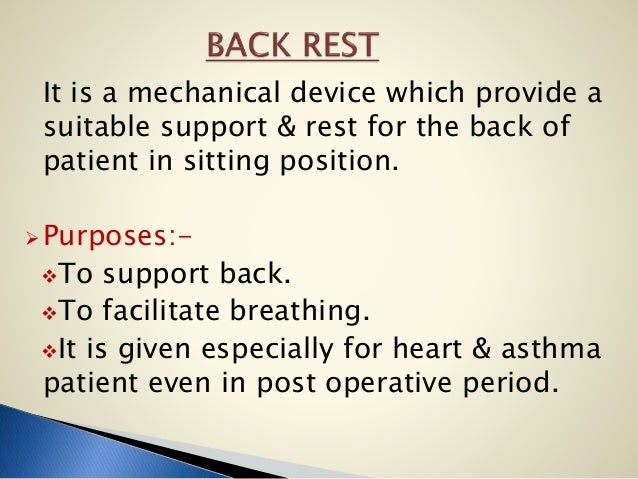 Comfort Devices