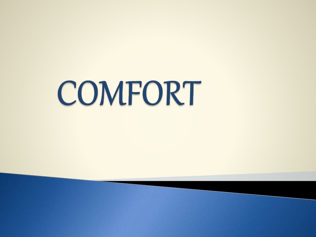 Comfort Devices