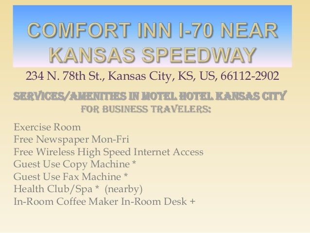 Lodging In Kansas City Comfort Inn Kansas City