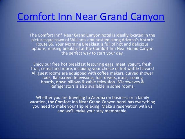 Comfort Inn Near Grand Canyon