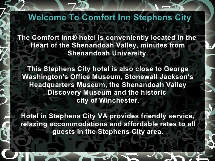 Hotel In Stephens City Va