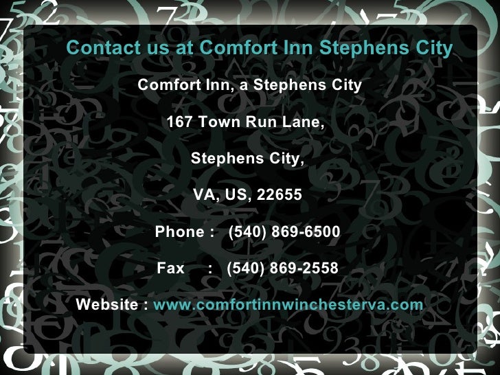 Hotel In Stephens City Va