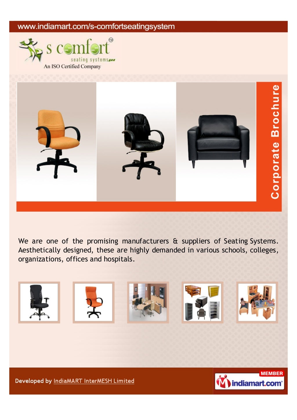 S. Comfort Seating System, Pune, Seating Systems