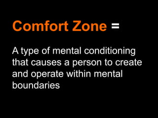 Comfort Zones What Happens When You Step Outside Of Them