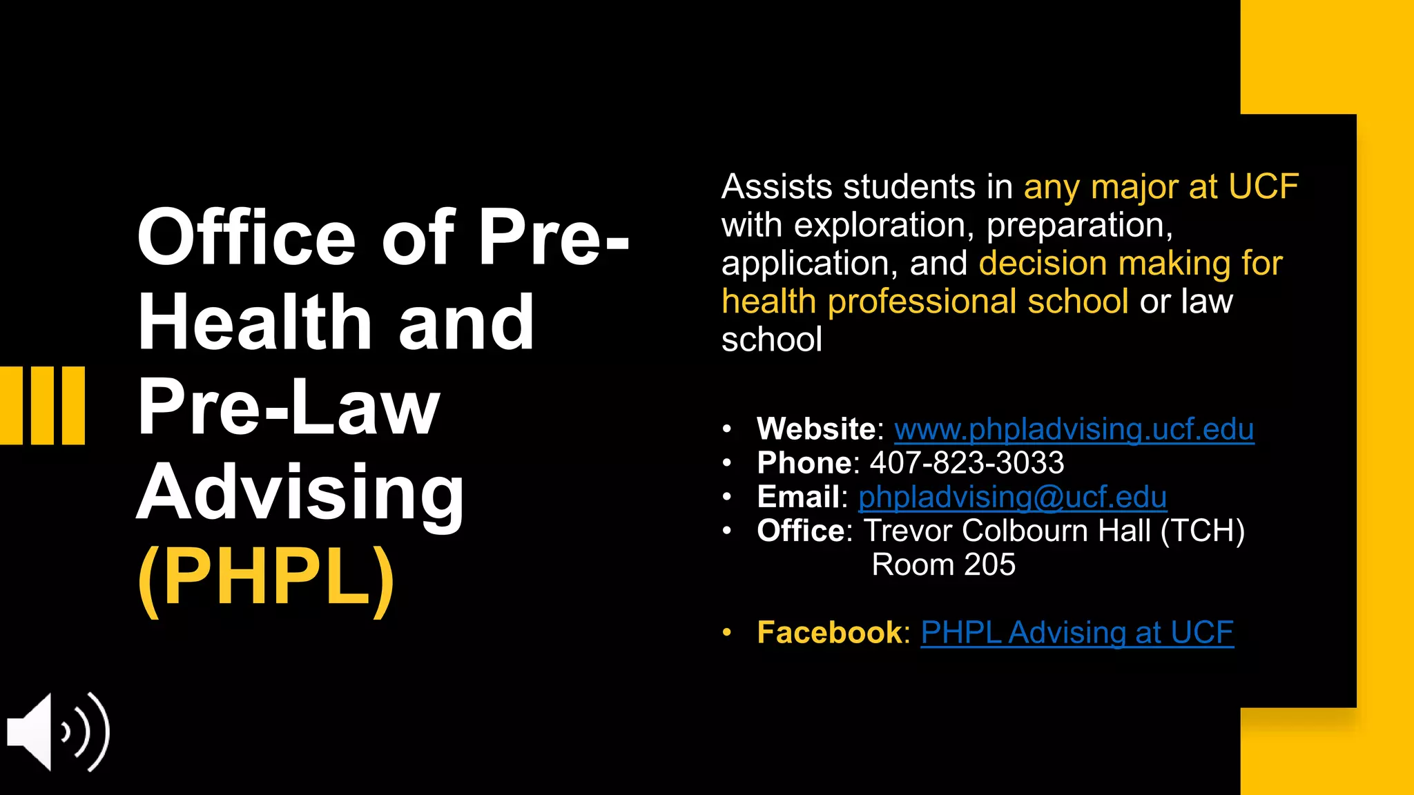 UCF College of Medicine Freshman Orientation Class of 2024 PPTX