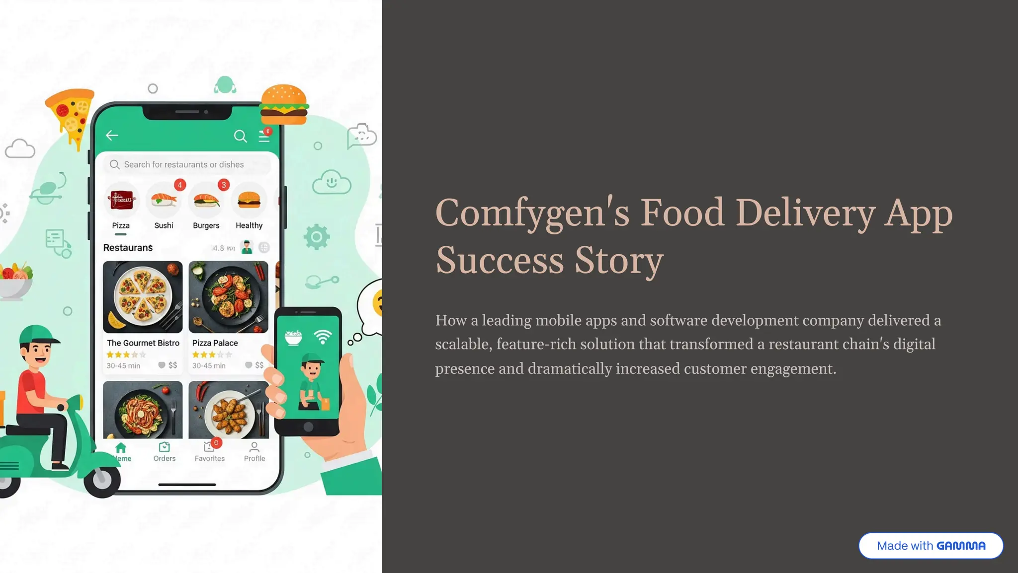 Case Study: How Comfygen Delivered a Scalable & User-Friendly Food ...