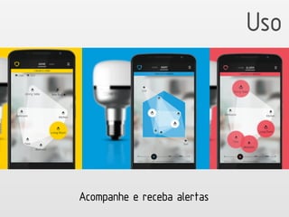 Uso
Acompanhe e receba alertas
 