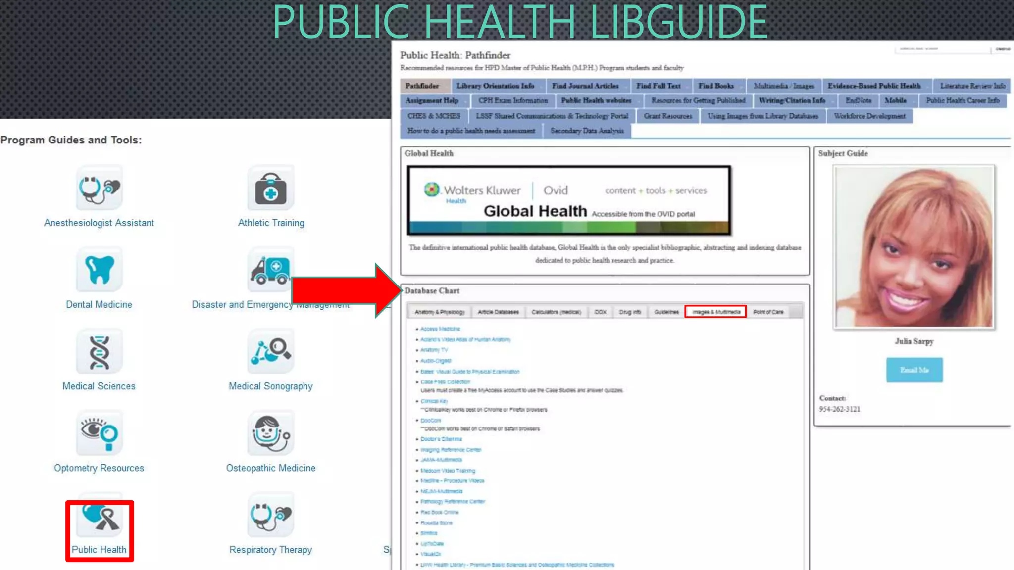 PUBLIC HEALTH LIBGUIDE
 