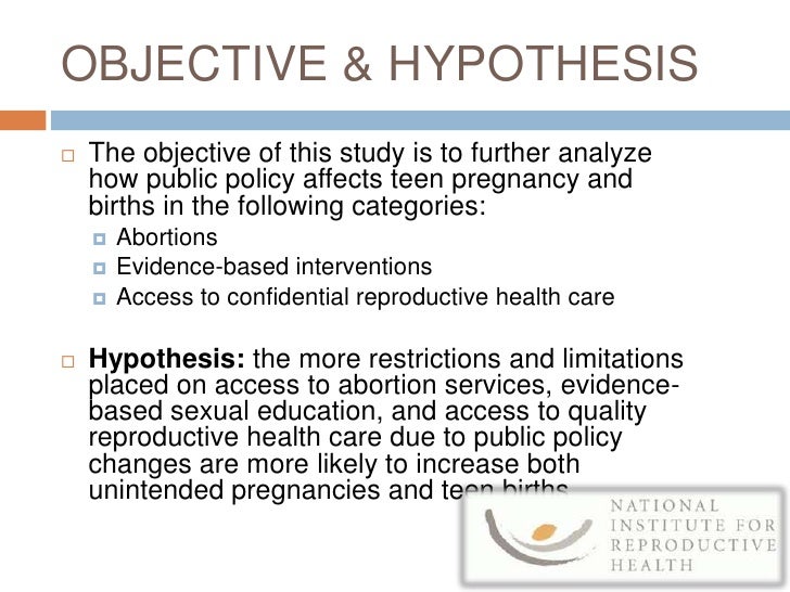 Objectives in research proposal