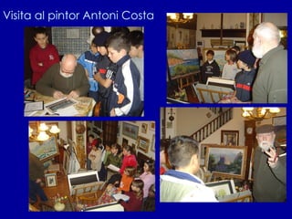 Visita al pintor Antoni Costa 