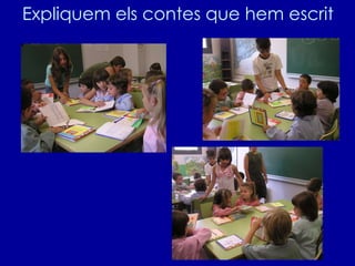 Expliquem els contes que hem escrit   